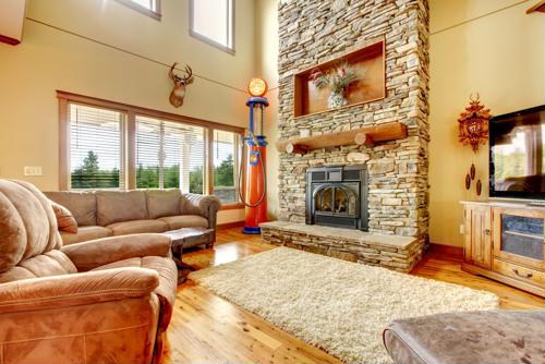 Converting your wood fireplace to gas can improve your home health quality.