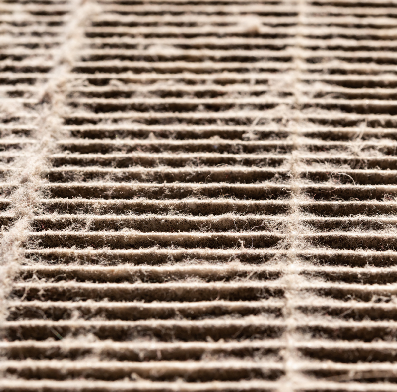 Dirty Air Conditioner Filter