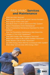 hvac services and maintenance faq